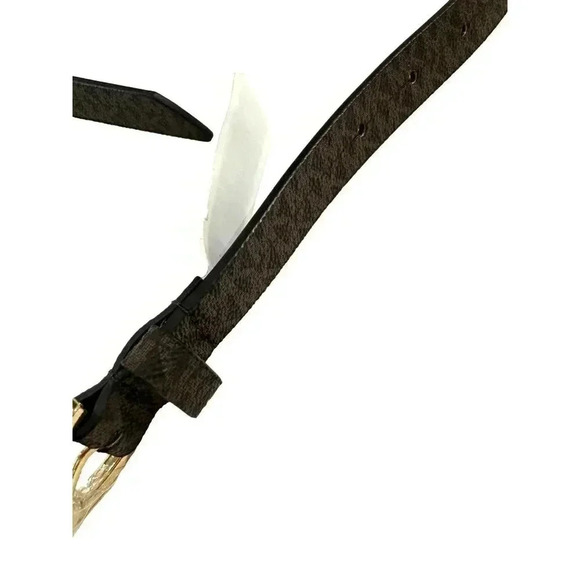 Michael Kors, Logo-Print Belt, Black, Medium (one belt) - Picture 2 of 4